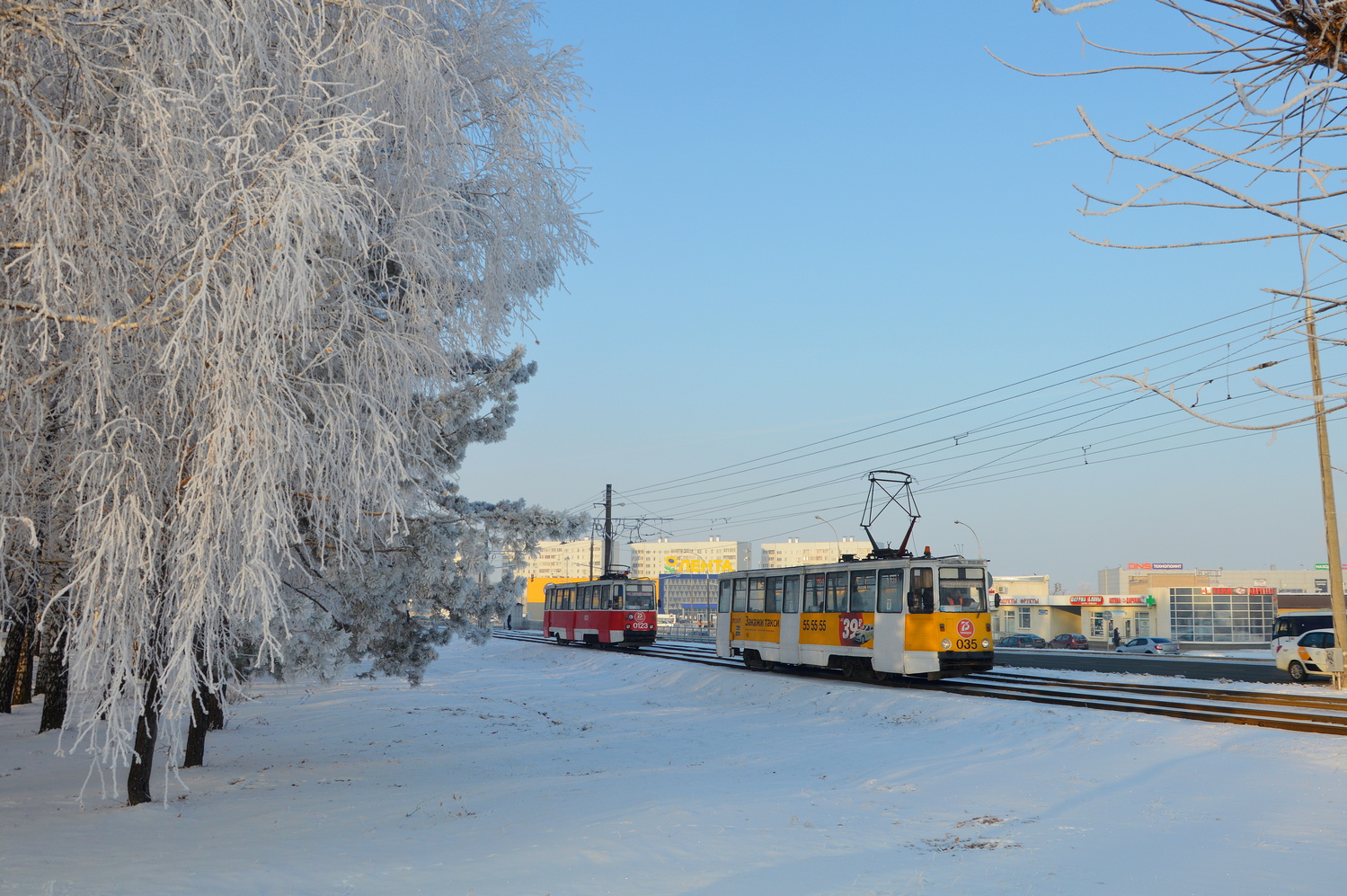 Набережные Челны, 71-605 (КТМ-5М3) № 035; Набережные Челны — Происшествия