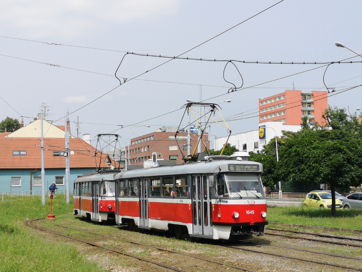 Брно, Tatra T3G № 1645
