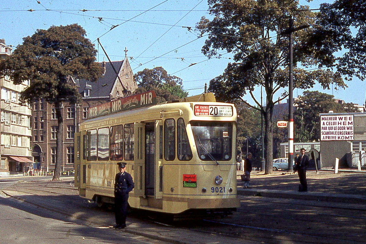 Brussels, MIVB/STIB Series 9000 Br. 9021; Brussels — Old photos MIVB / STIB