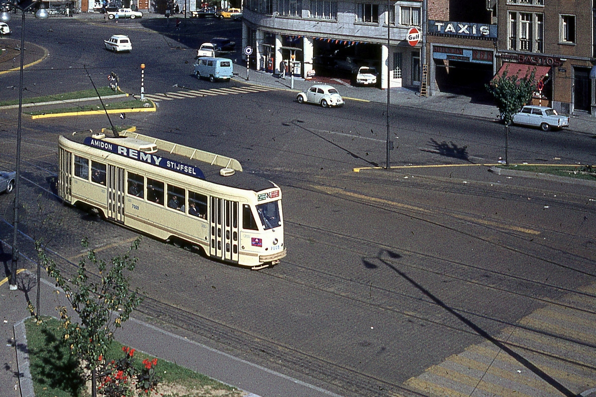 Брюссель, BN PCC серия 7000 № 7009; Брюссель — Старые фотографии MIVB / STIB