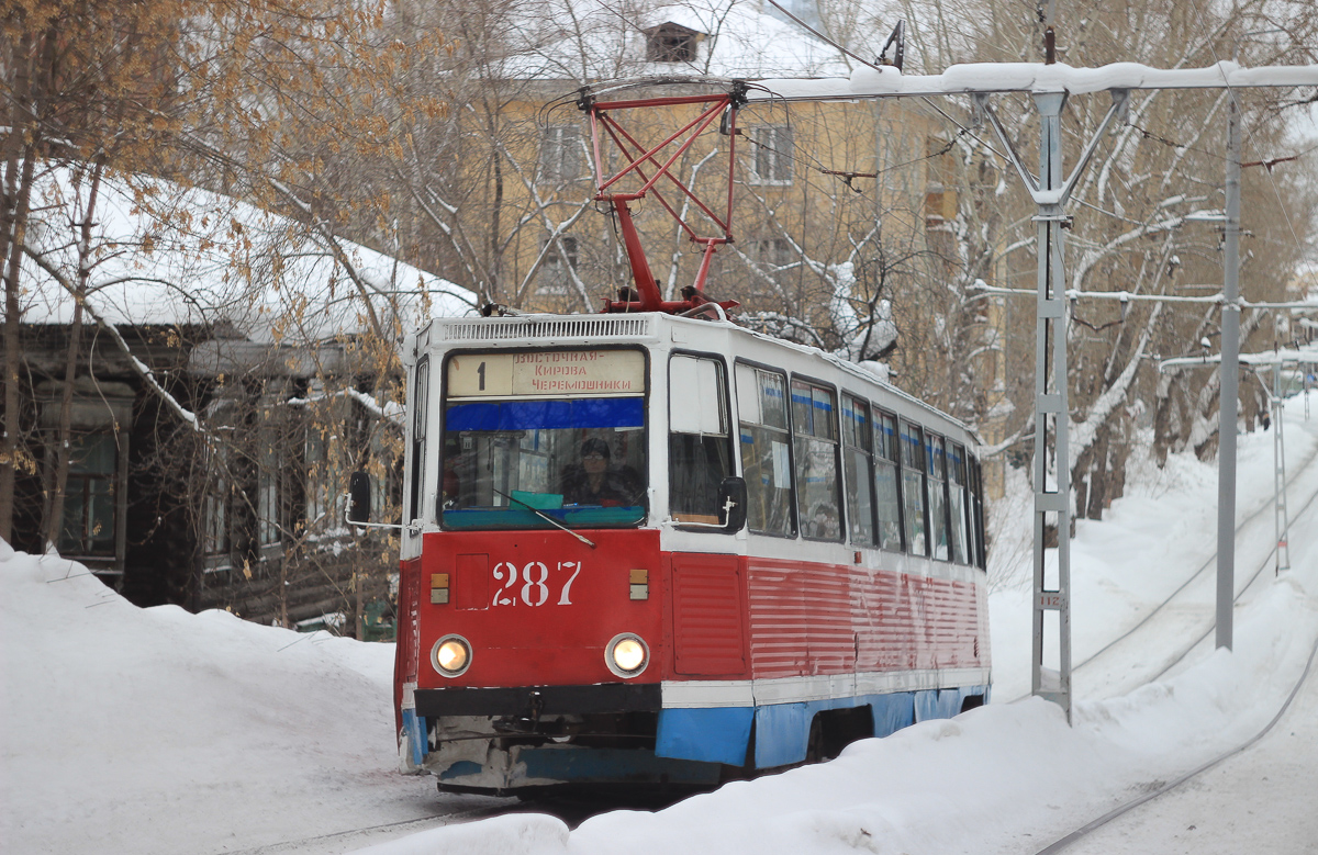Томск, 71-605 (КТМ-5М3) № 287