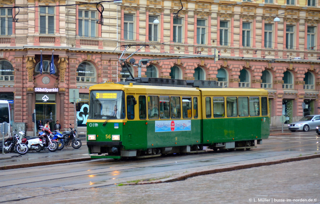 Helsinki — Espoo, Valmet NRV1 № 56 Helsinki — Espoo, Valmet NRV1 № 56