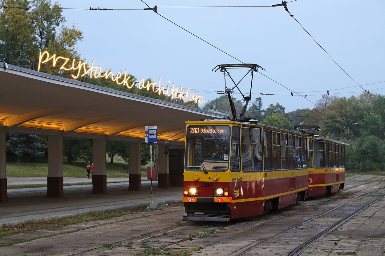 Лодзь, Konstal 805Na № 2244 Лодзь, Konstal 805Na № 2244