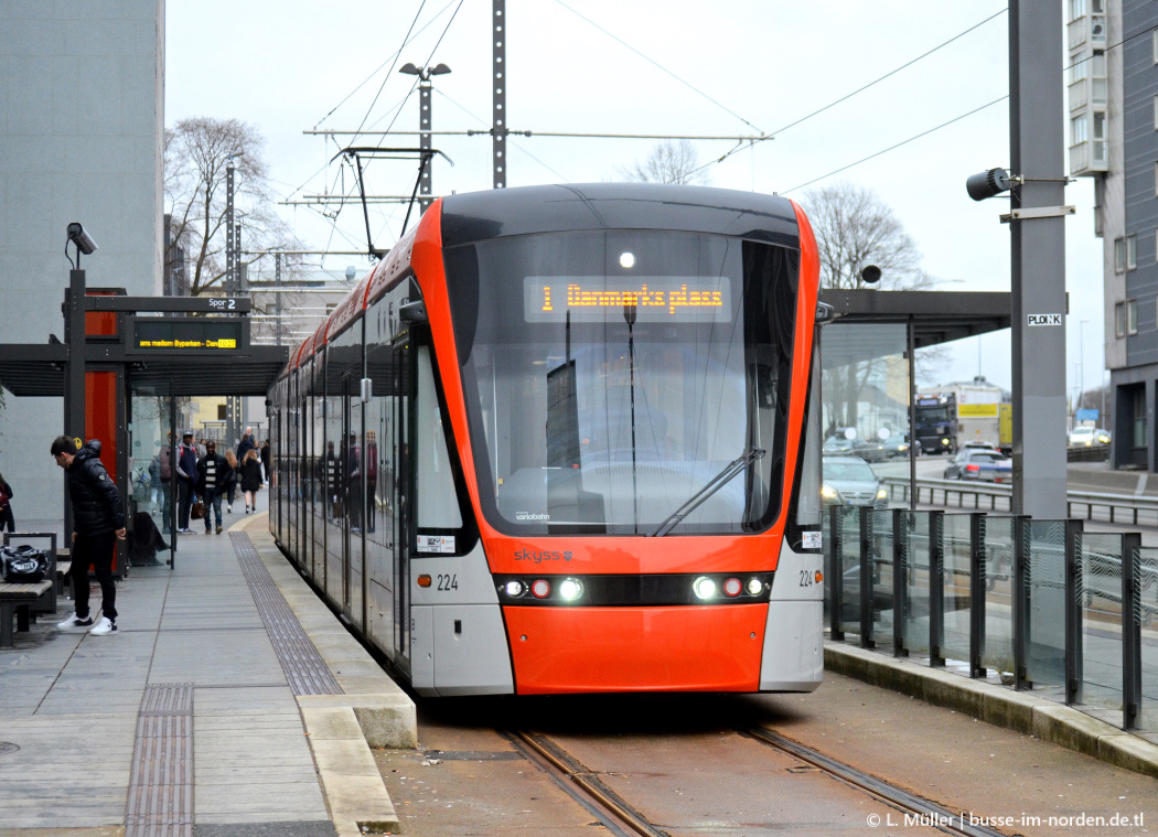 Берген, Stadler Variobahn № 224