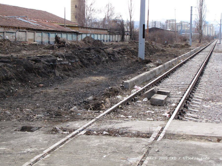 София — Въвеждане в експлоатация на недостроено трамвайно трасе от бул. Искърско шосе до ул. Обиколна — 2009-2010