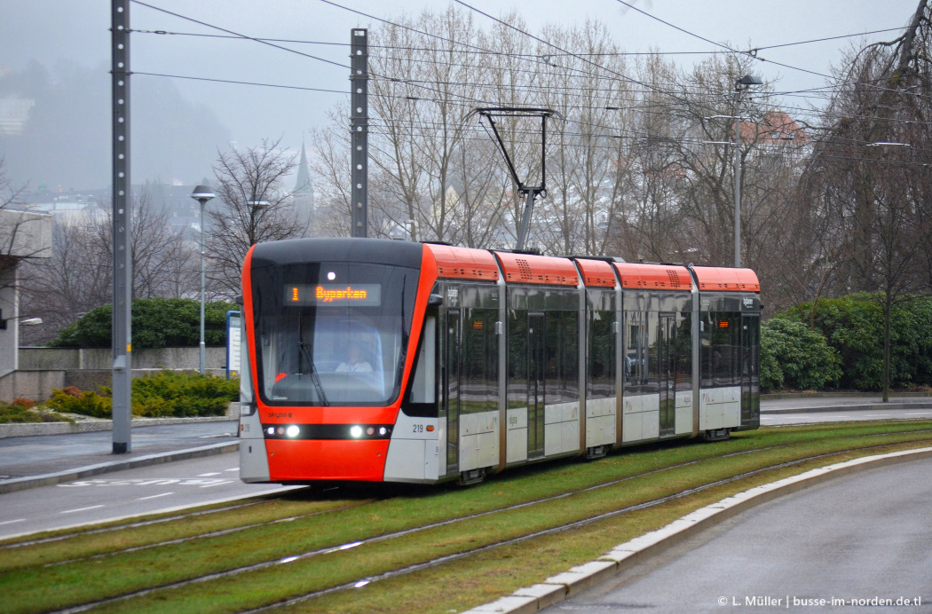 Берген, Stadler Variobahn № 219