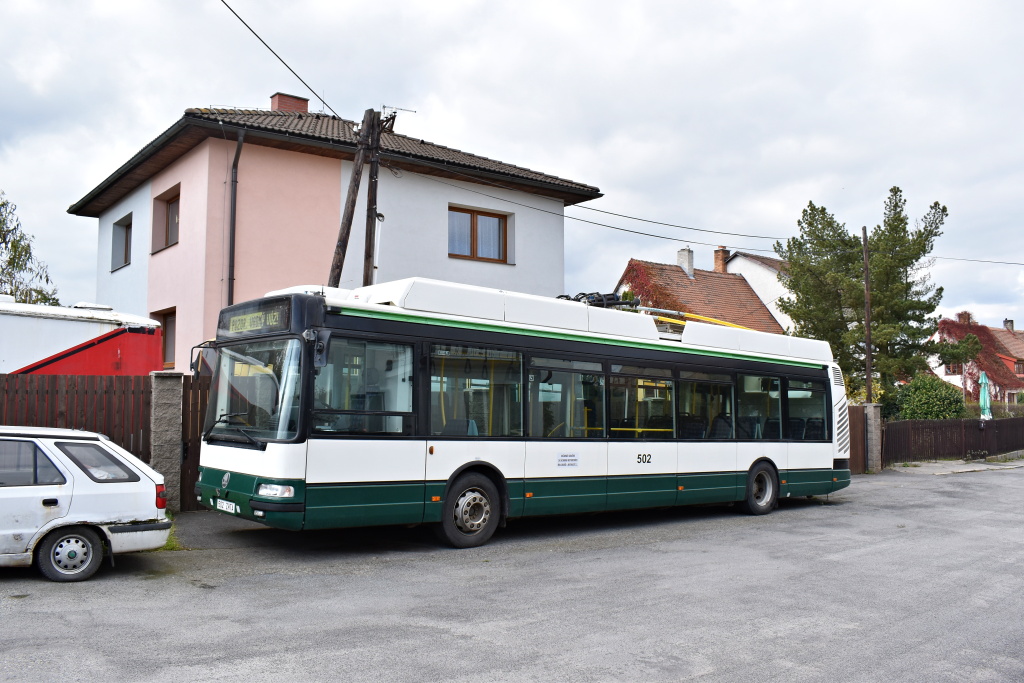 Йиглава, Škoda 24Tr Irisbus Citybus № 502