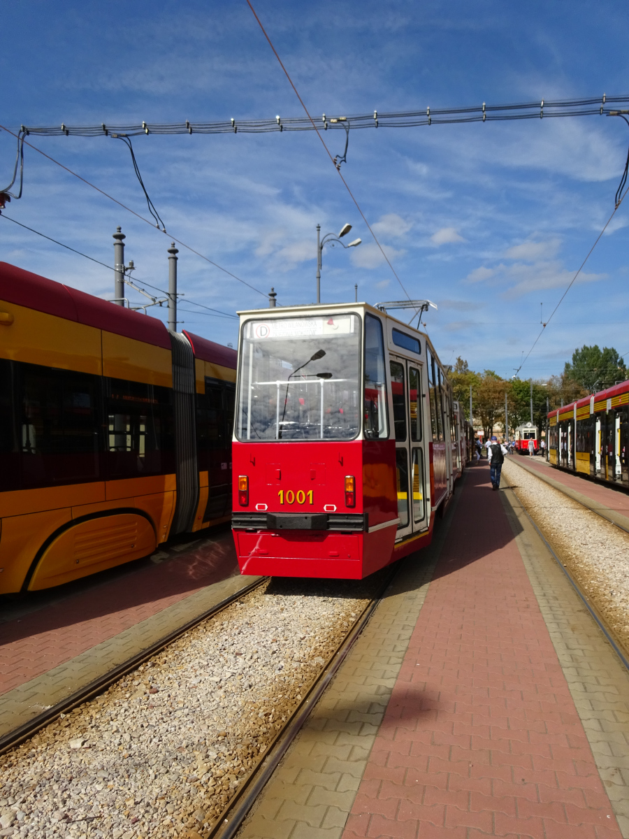 Варшава, Konstal 105Na № 1001; Варшава — Дни общественного транспорта (с 2002 г.)