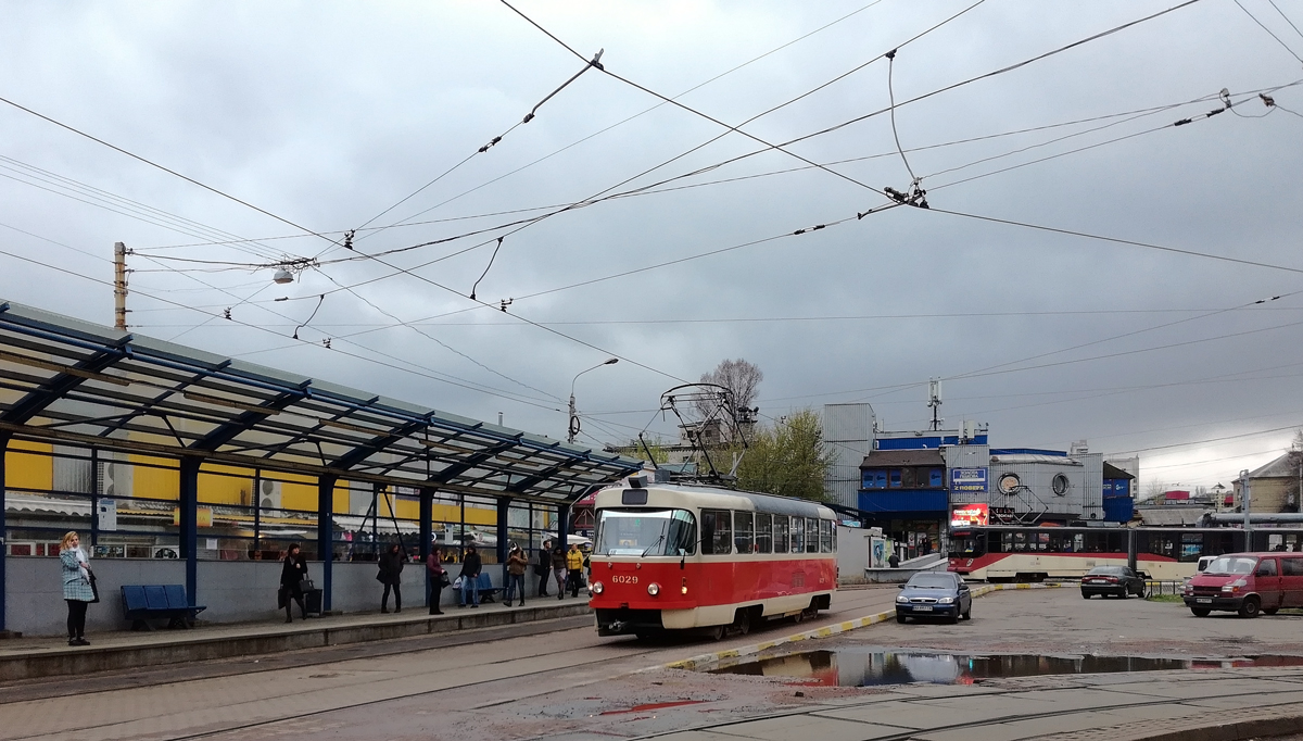 Киев, Tatra T3SUCS № 6029; Киев — Конечные станции и кольца