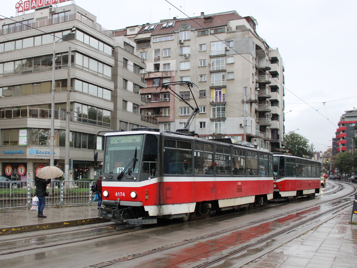 София, Tatra T6A5 № 4174 София, Tatra T6A5 № 4174