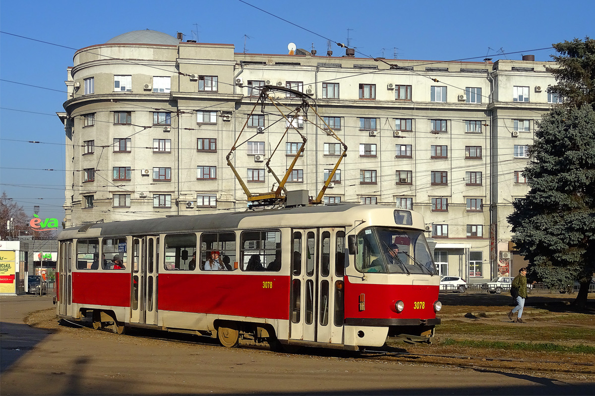 Harkova, Tatra T3SUCS # 3078