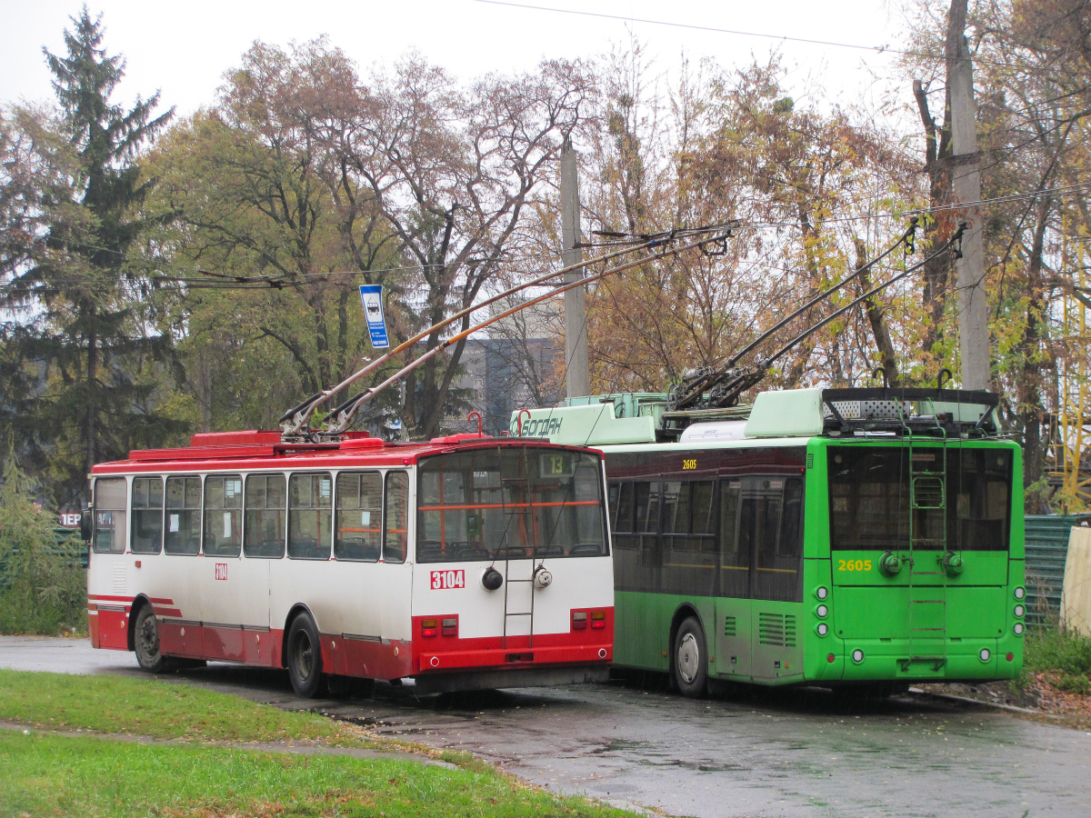 Харьков, Škoda 14Tr17/6M № 3104