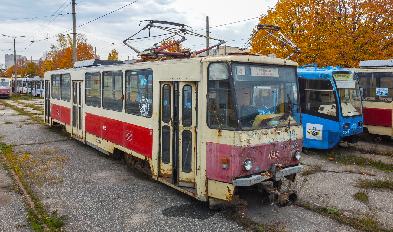 Курск, Tatra T6B5SU № 045