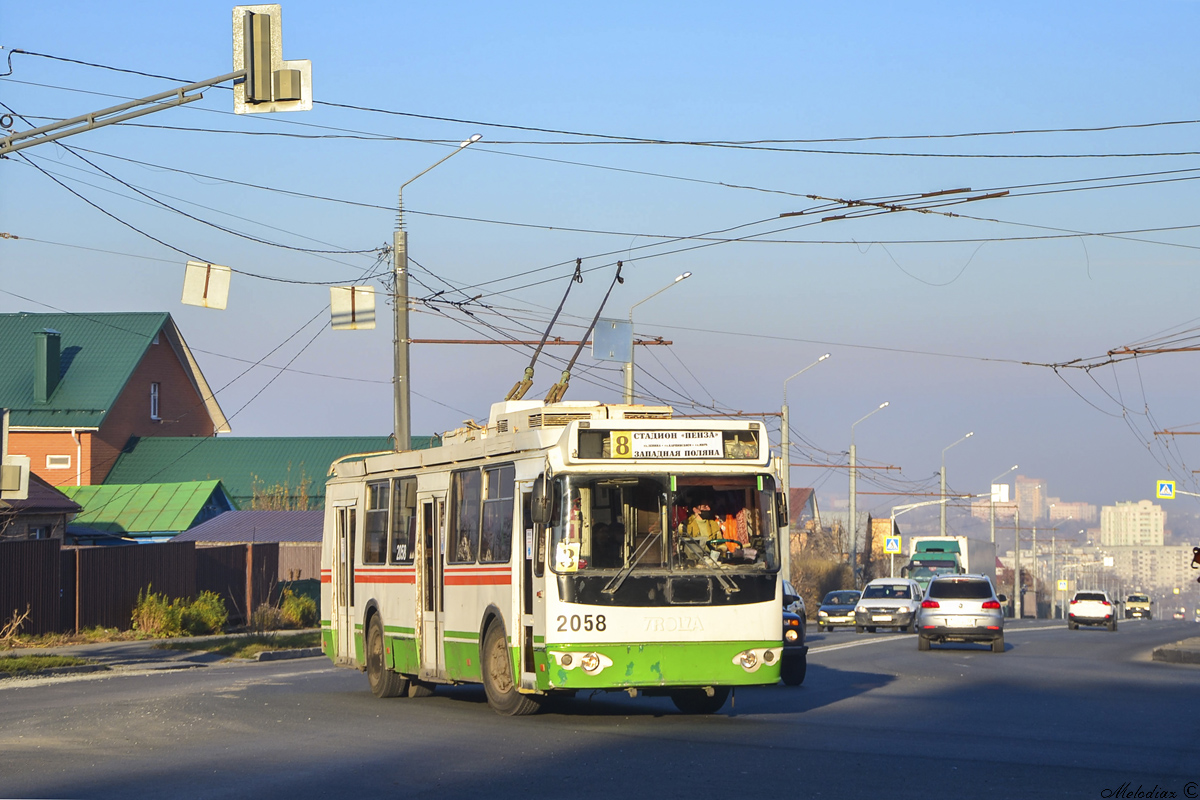 Penza, ZiU-682G-016.02 č. 2058