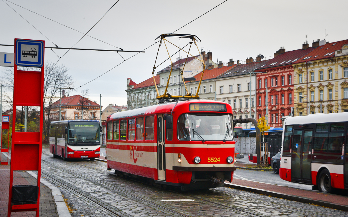 Praga, Tatra T3R.P Nr. 5524