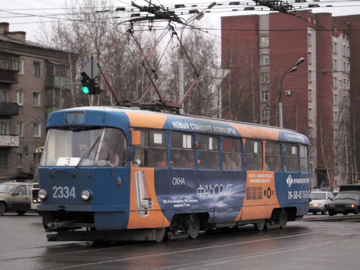 Ижевск, Tatra T3SU № 2334