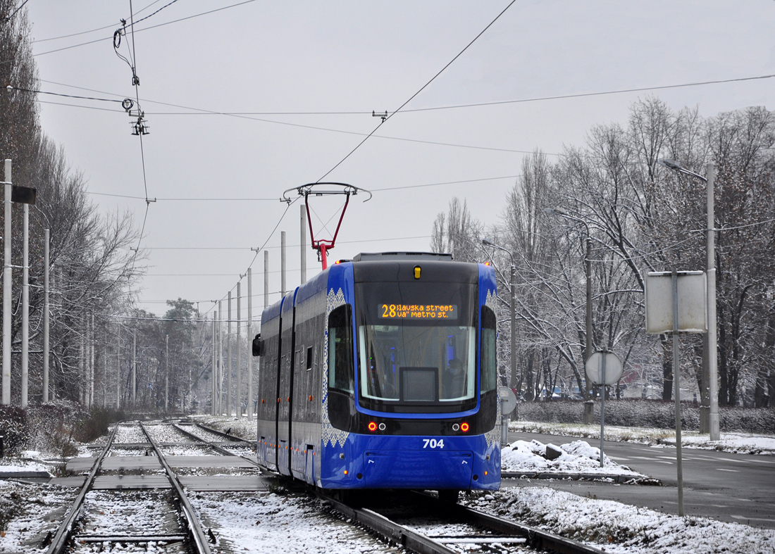 Киев, PESA 71-414К-2 (Fokstrot) № 704