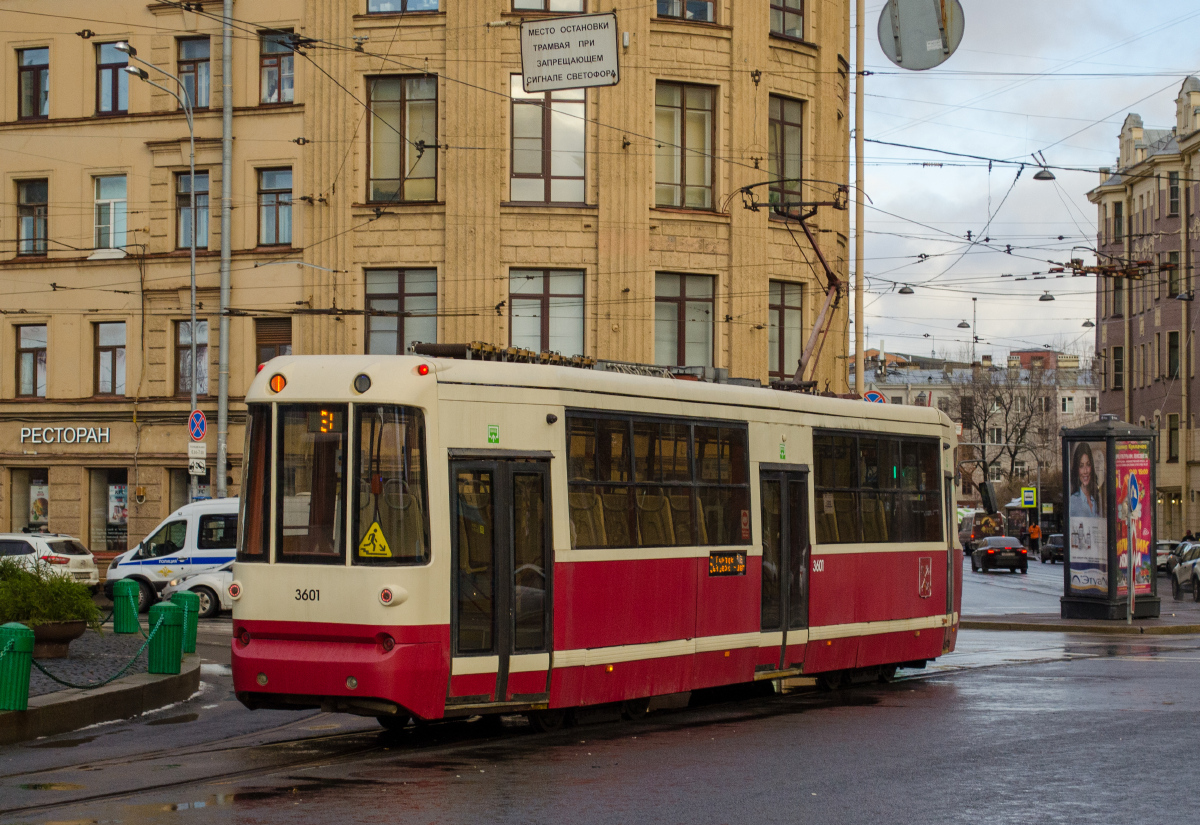 Санкт-Петербург, ЛМ-68М2 (мод. СПб ГЭТ) № 3601