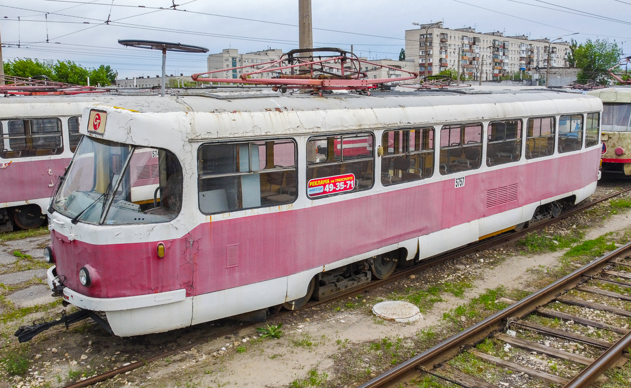 Volgograd, Tatra T3SU № 5757