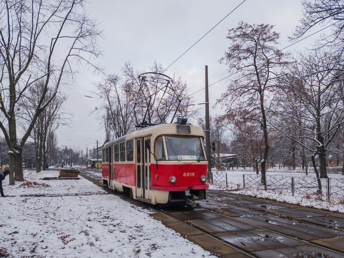 Киев, Tatra T3SU № 6019