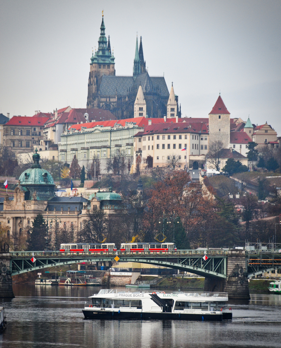 Praha, Tatra T3R.P nr. 8387; Praha, Tatra T3R.P nr. 8386; Praha — Miscellaneous photos