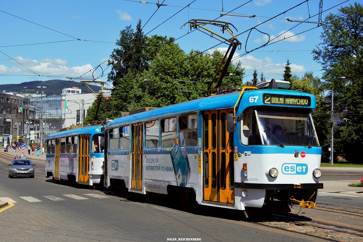 Liberec ― Jablonec nad Nisou, Tatra T3M.04 nr. 67