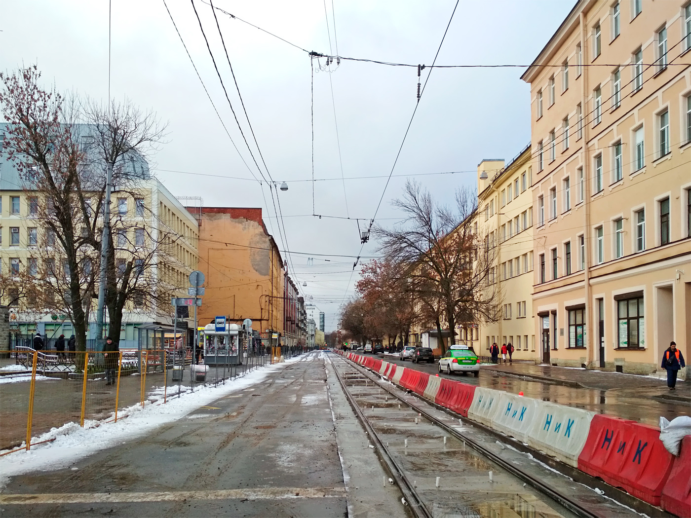 Sankt Petersburg — Track repairs