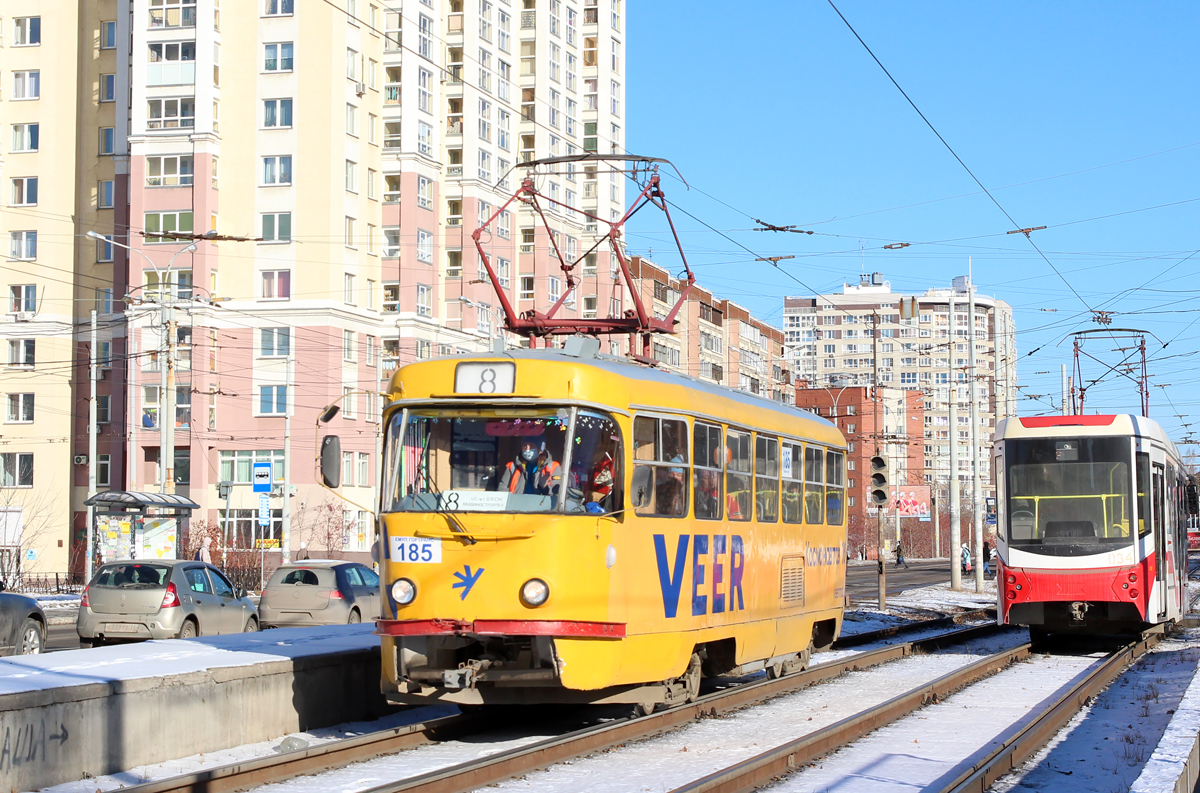 Екатеринбург, Tatra T3SU № 185