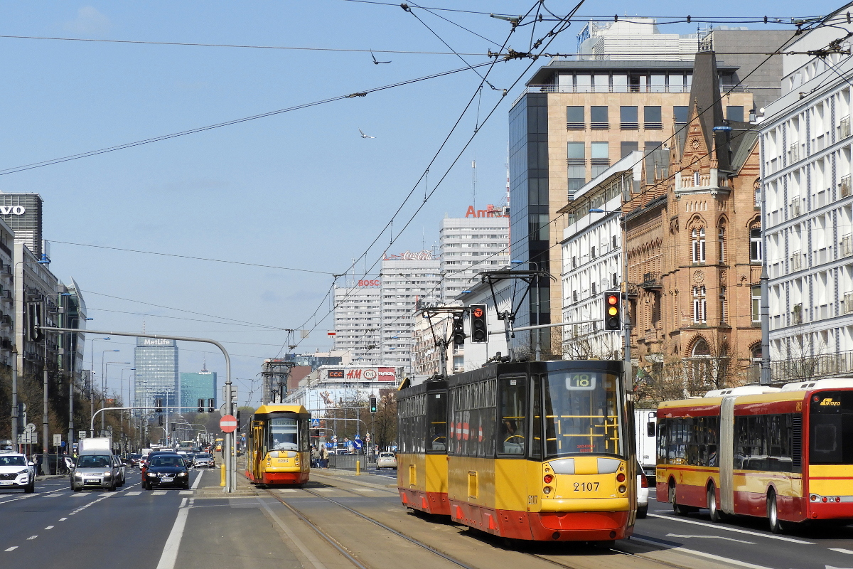 Варшава, Konstal 105N2k/2000 № 2107