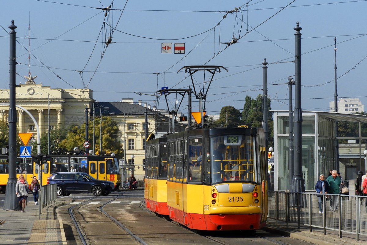 Варшава, Konstal 105N2k/2000 № 2135