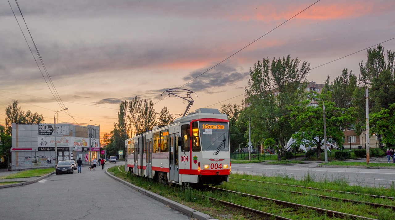 Запорожье, Tatra KT4DtM № 004