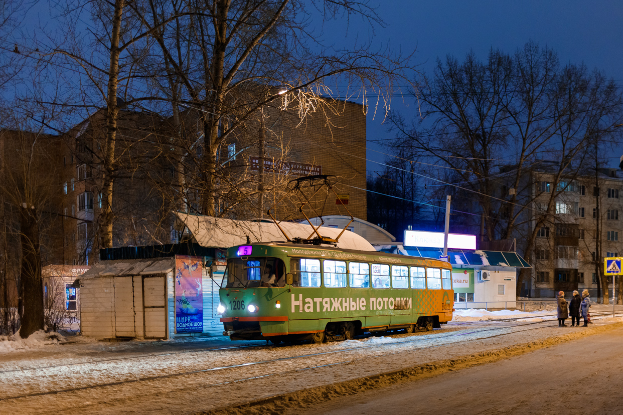 Ижевск, Tatra T3SU № 1206