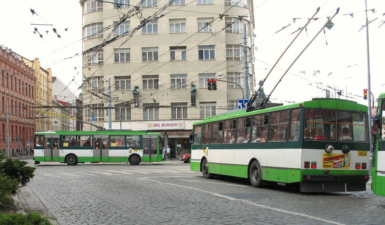 Plzeň, Škoda 14TrM № 424