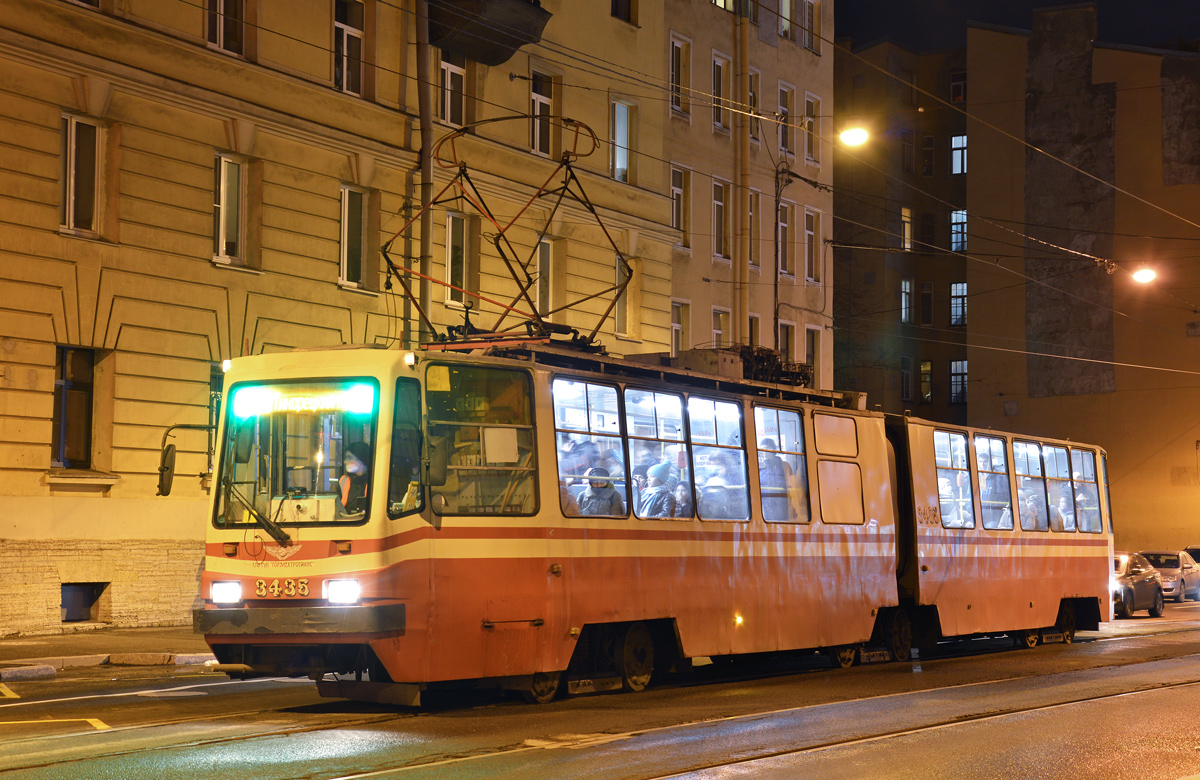Санкт-Петербург, ЛВС-86К № 3435
