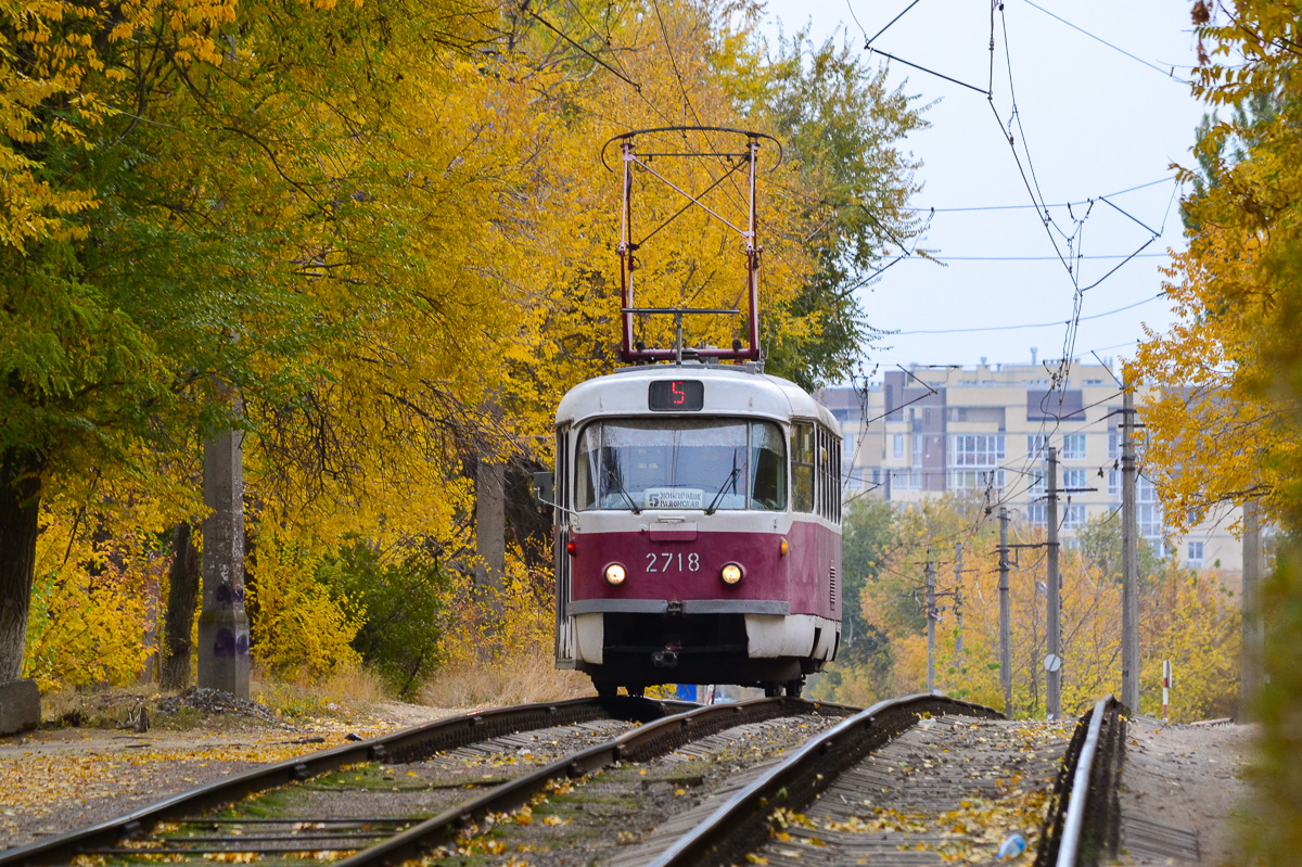 Волгоград, Tatra T3SU № 2718