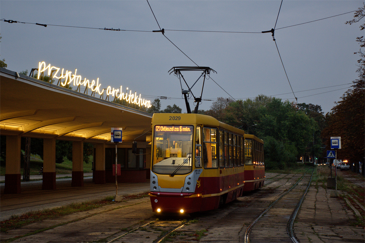 Лодзь, Konstal 805NaND № 2029