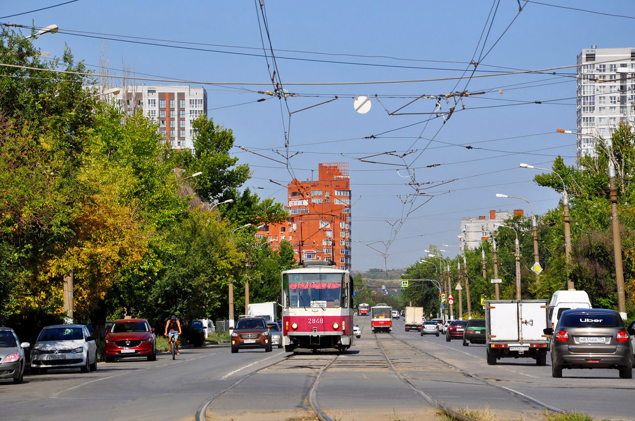 Волгоград, Tatra T6B5SU № 2848