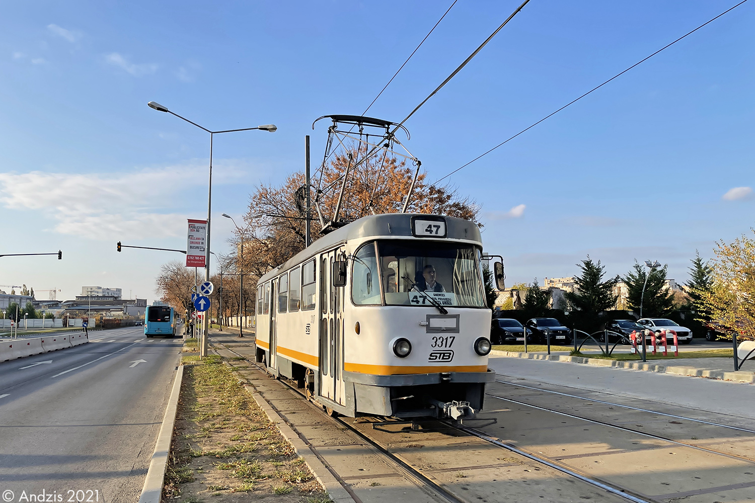 Бухарест - Илфов, Tatra T4R № 3317