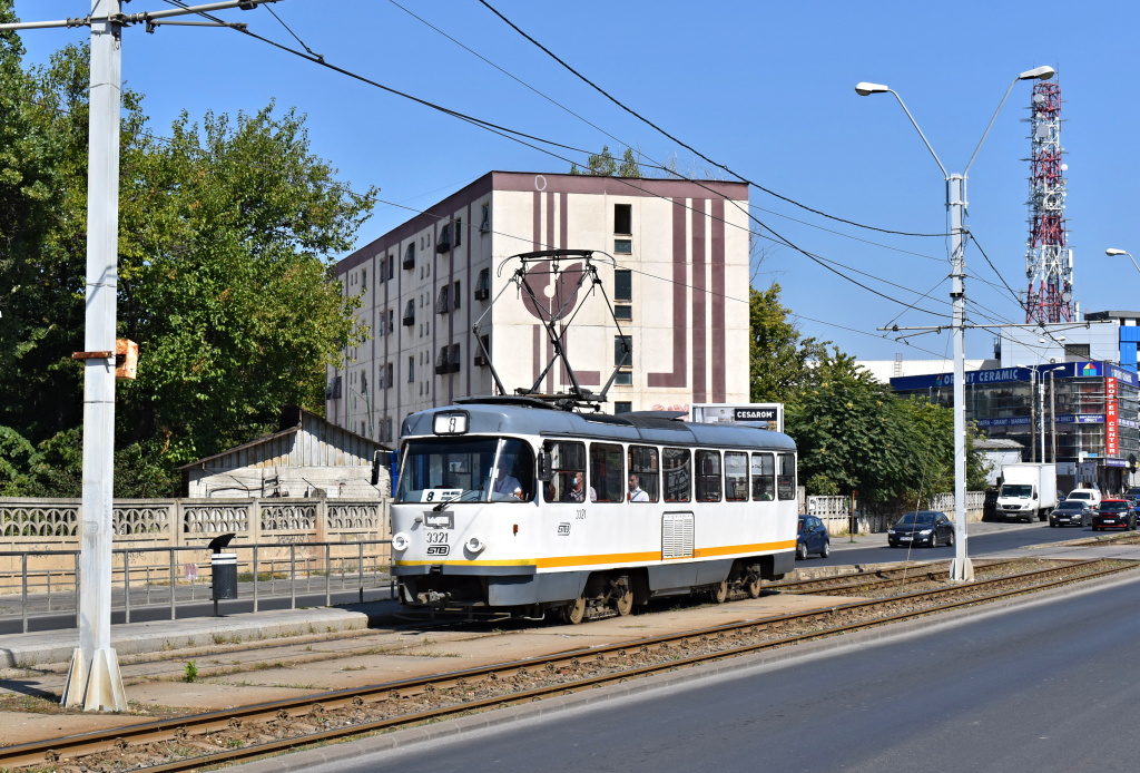 Бухарест - Илфов, Tatra T4R № 3321