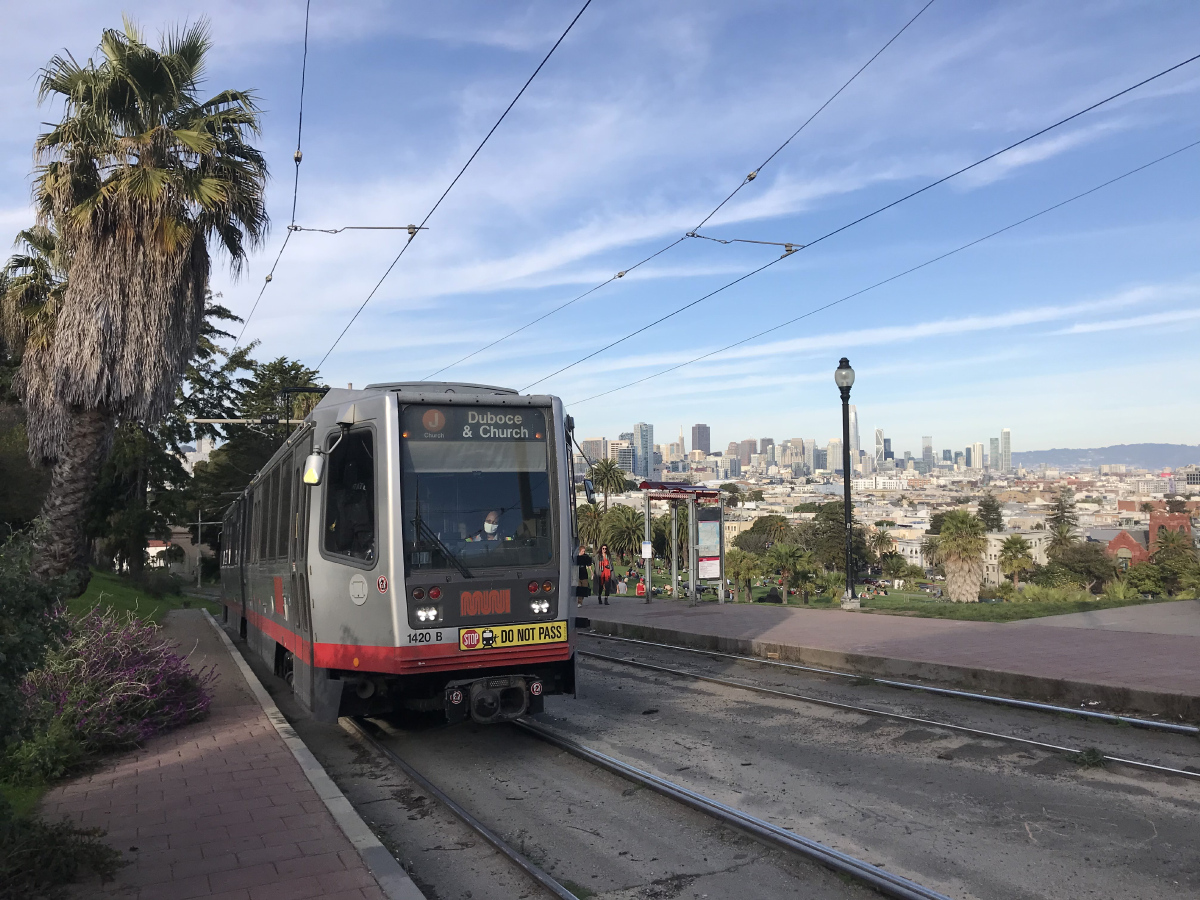 Сан-Франциско, область залива, Breda LRV SFS № 1420