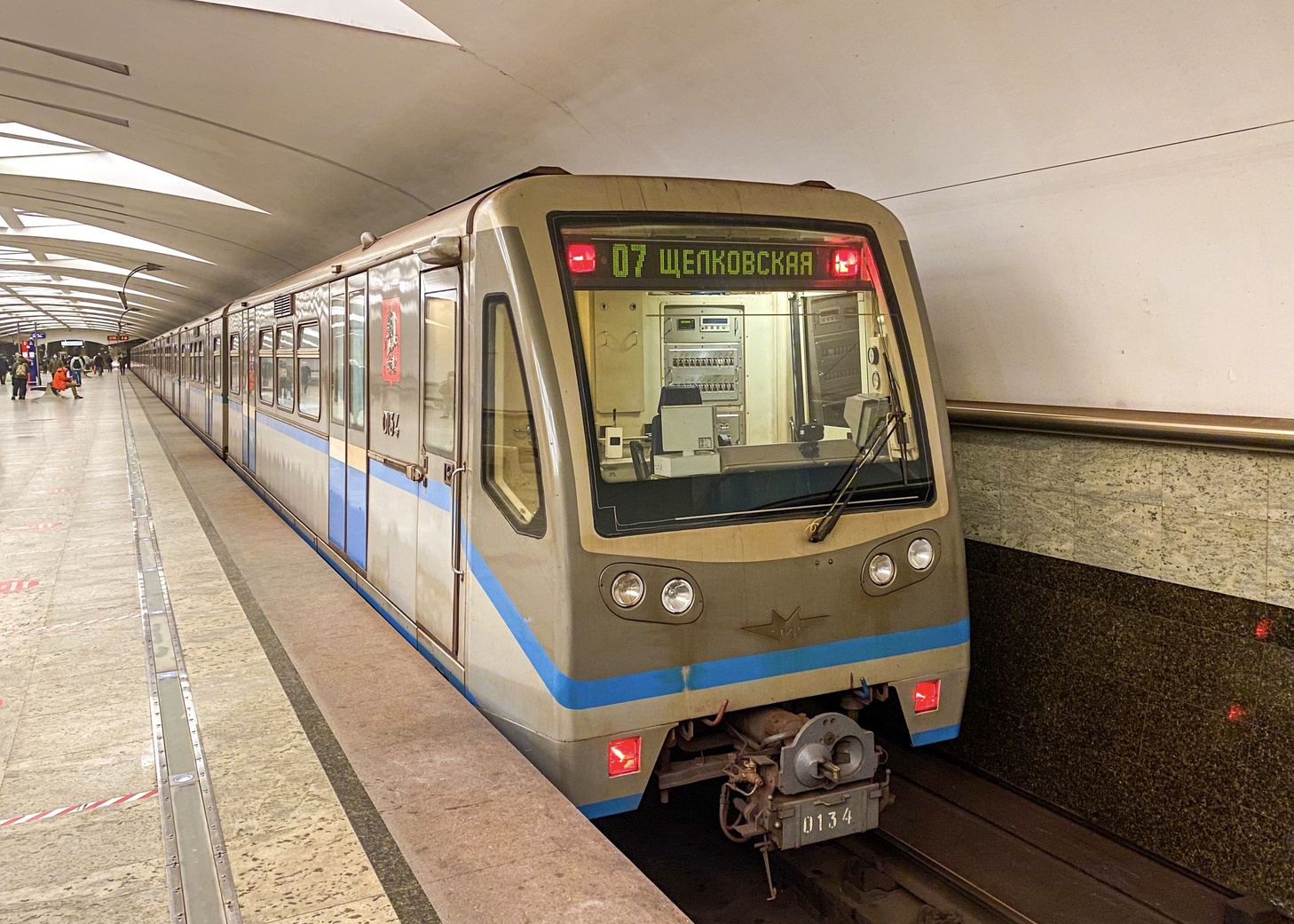 Москва, 81-740.1 «Русич» № 0134