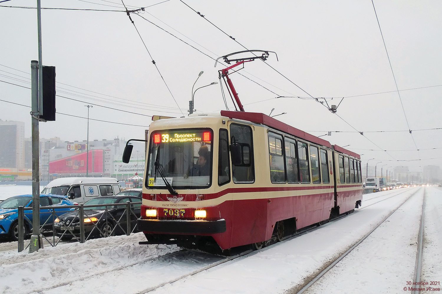 Sankt Petersburg, LVS-86M2 Nr 7037