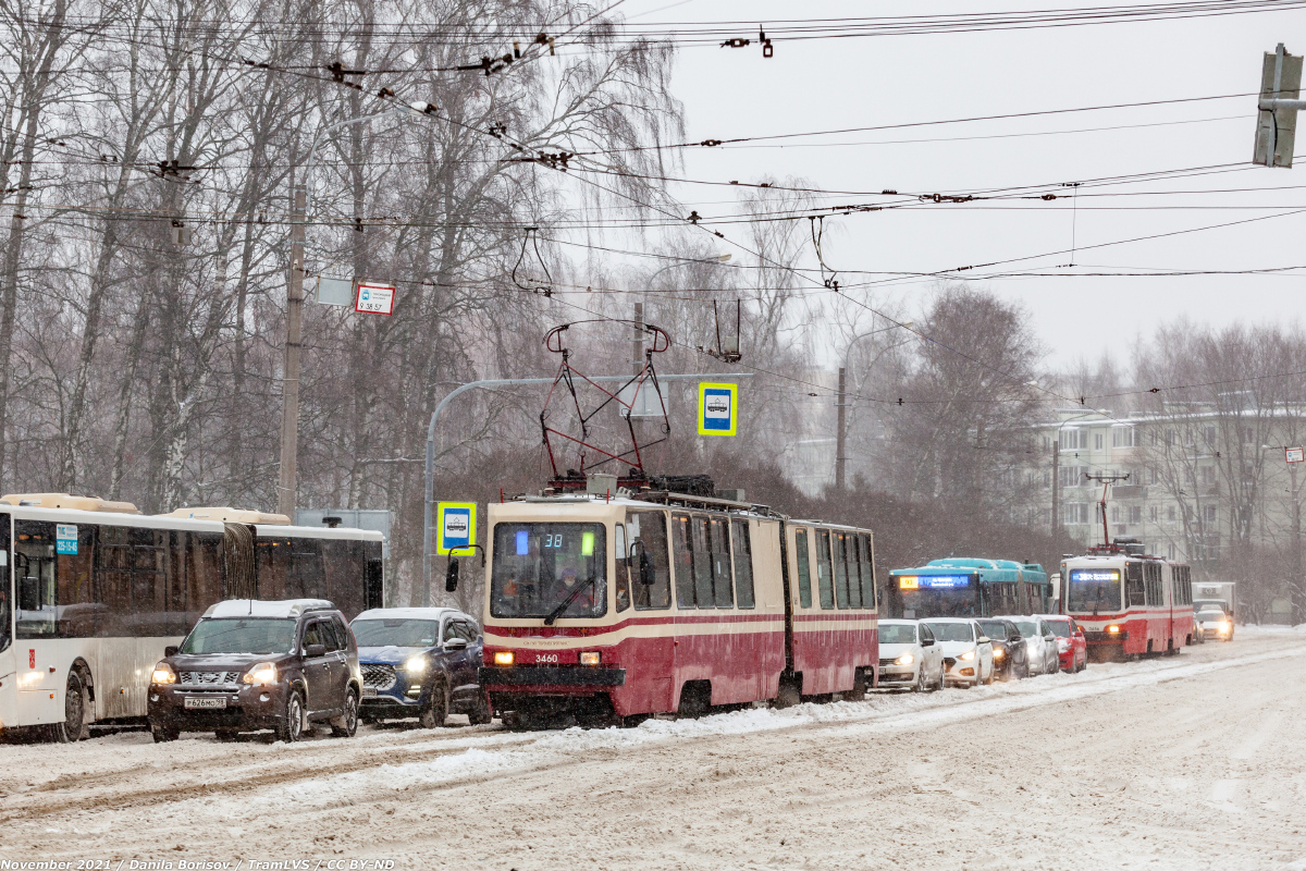 Санкт-Петербург, ЛВС-86К-М № 3460