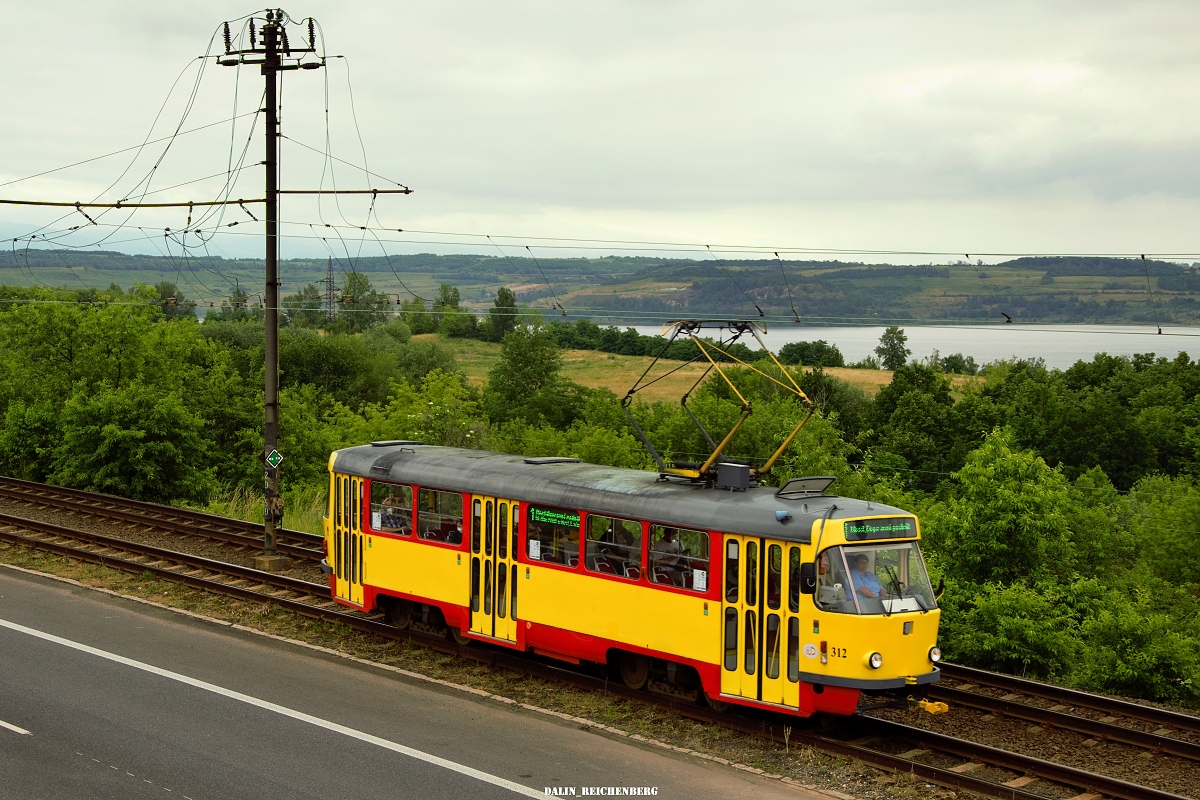 Мост ― Литвинов, Tatra T3M.3 № 312