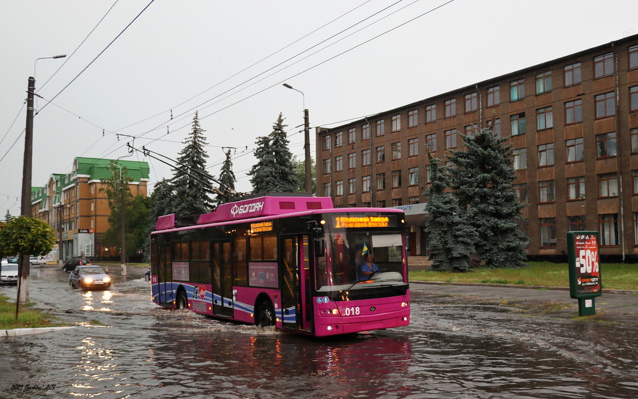 Кременчуг, Богдан Т70117 № 018