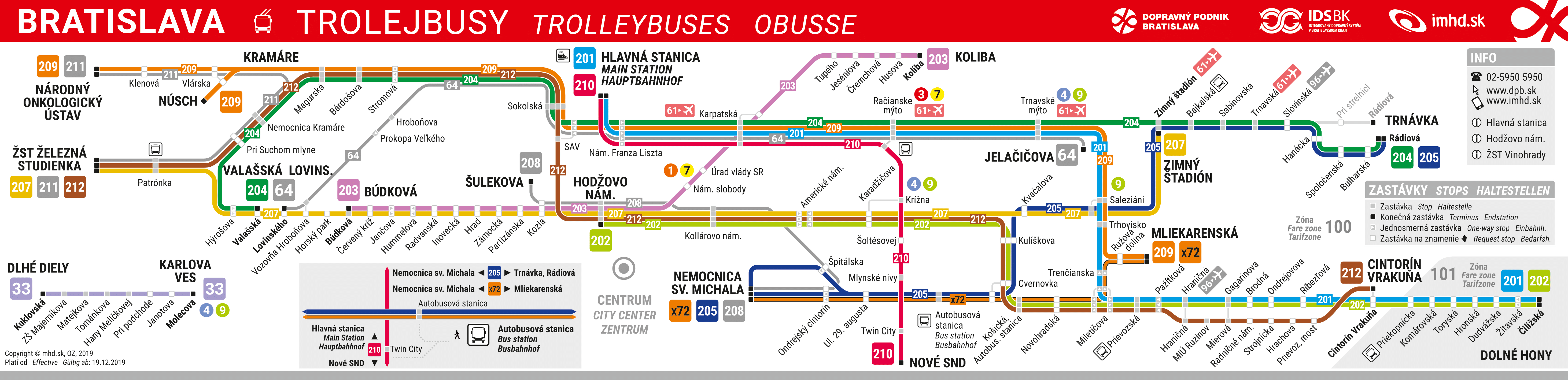 Bratysława — Maps