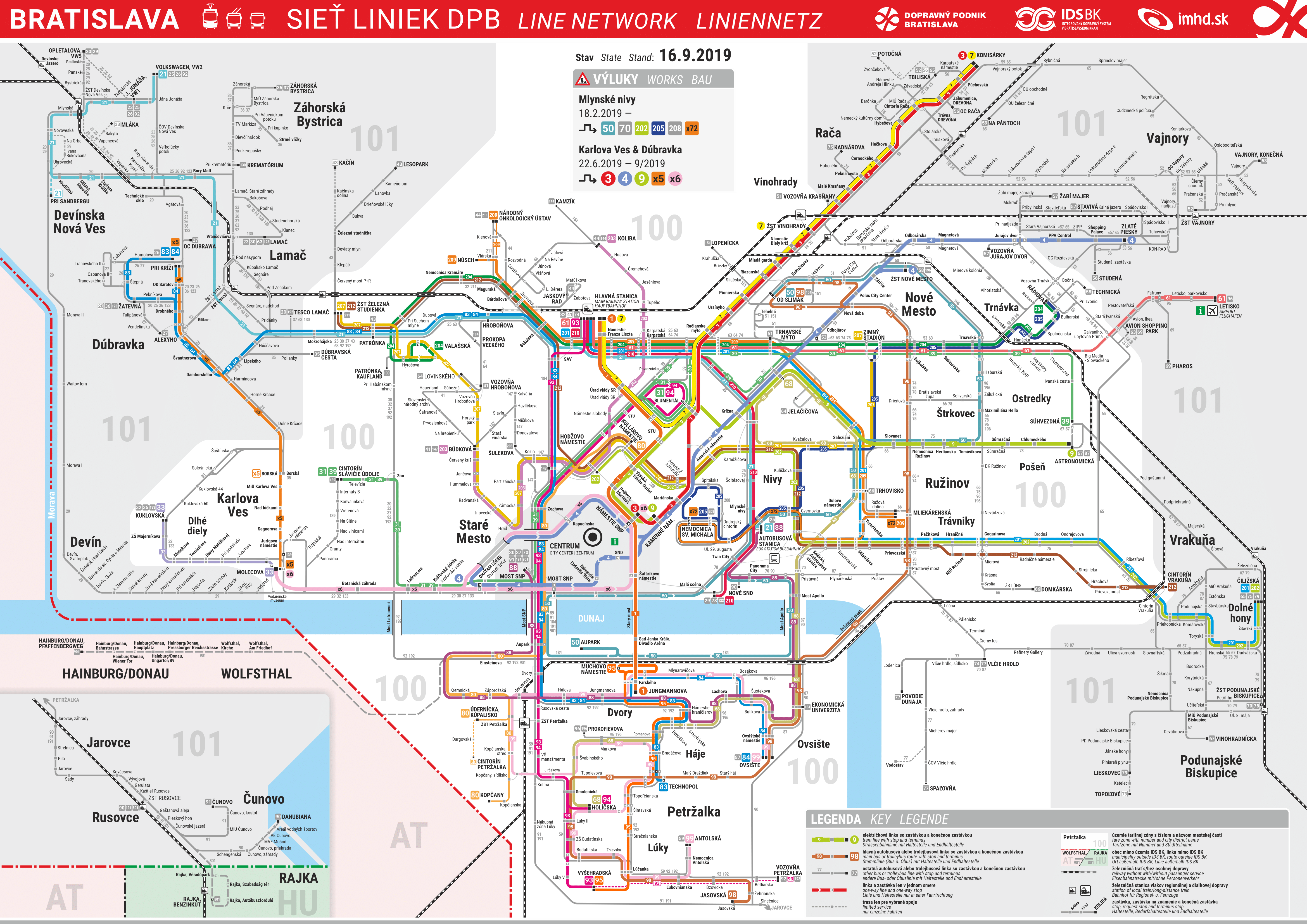 布拉迪斯拉发 — Maps