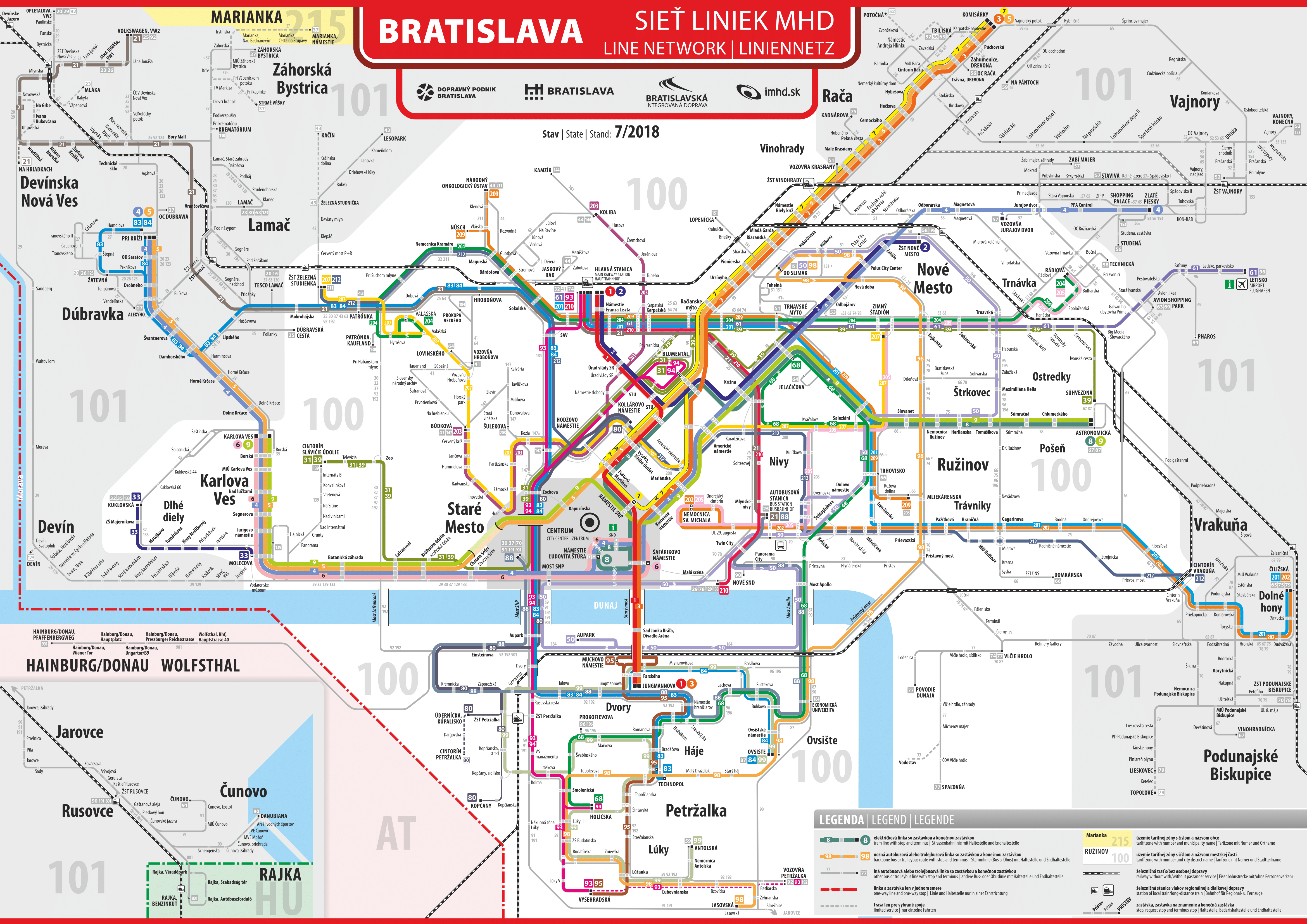 Bratislava — Maps