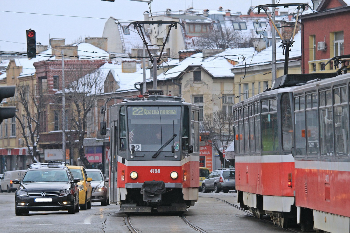 Sofia, Tatra T6A5 № 4158