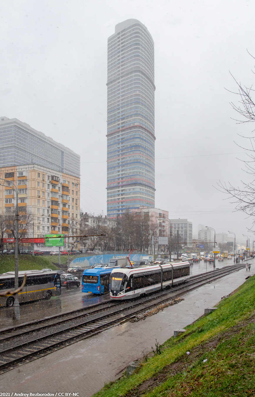 Maskva — Tram lines: North-Western Administrative District